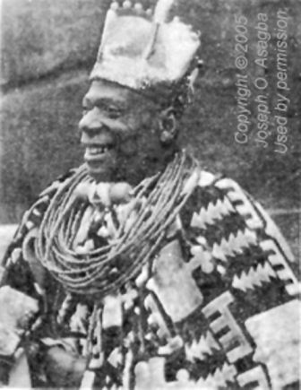 H.R.M. Esezi II, King of Okpe Kingdom